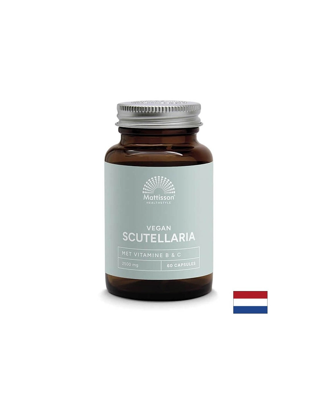 Schlaflosigkeit und Immunität - Scutellaria (Shelmnik Baikalski) + Vitamin B, C und Curcumin, 60 Kapseln <tc>Mattisson Healthstyle</tc>