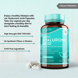 Hyaluronsäure 600 mg/90 Kapseln, 90 Tage <tc>Nutravita</tc>