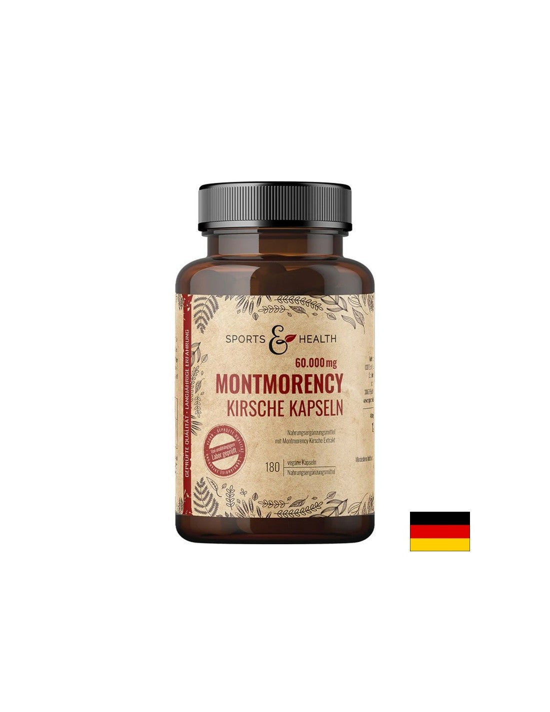 Knochen und Gelenke – Vishna Montmorency, 600 mg x 180 Kapseln