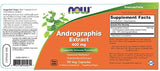 Andrographis Paniculata Extrakt 400 mg - 90 Kapseln
