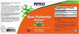 Saw Palmetto Extract 160 mg - 120 Gelkapseln