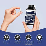 Magnesium Complex – 240 Kapseln mit hoher Konzentration – Vegan – <tc>Nutravita</tc>