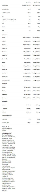 Fitaktives isotonisches Getränk - 0,500 kg