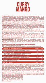 Null Kaloriensauce | Curry Mango - 500 ml