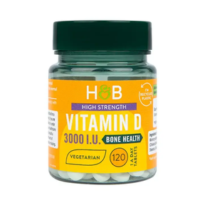 Vitamin D (Vitamin D 3000 IU) 75mcg 120 tablets HOLLAND & BARRETT - Nutra Best Europe