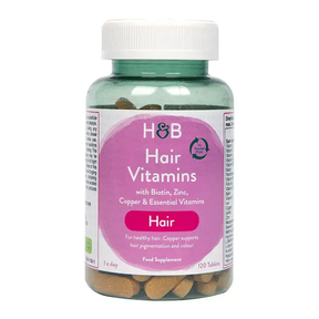 Vitamins for hair with collagen (Hair Vitamins) 120 tablets HOLLAND & BARRETT - Nutra Best Europe