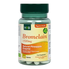 Bromelain 1500 mg - 60 Tablets - Nutra Best Europe