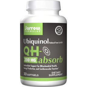 Ubiquinol QH-Absorb 200 mg - 30 Gel capsules - Nutra Best Europe