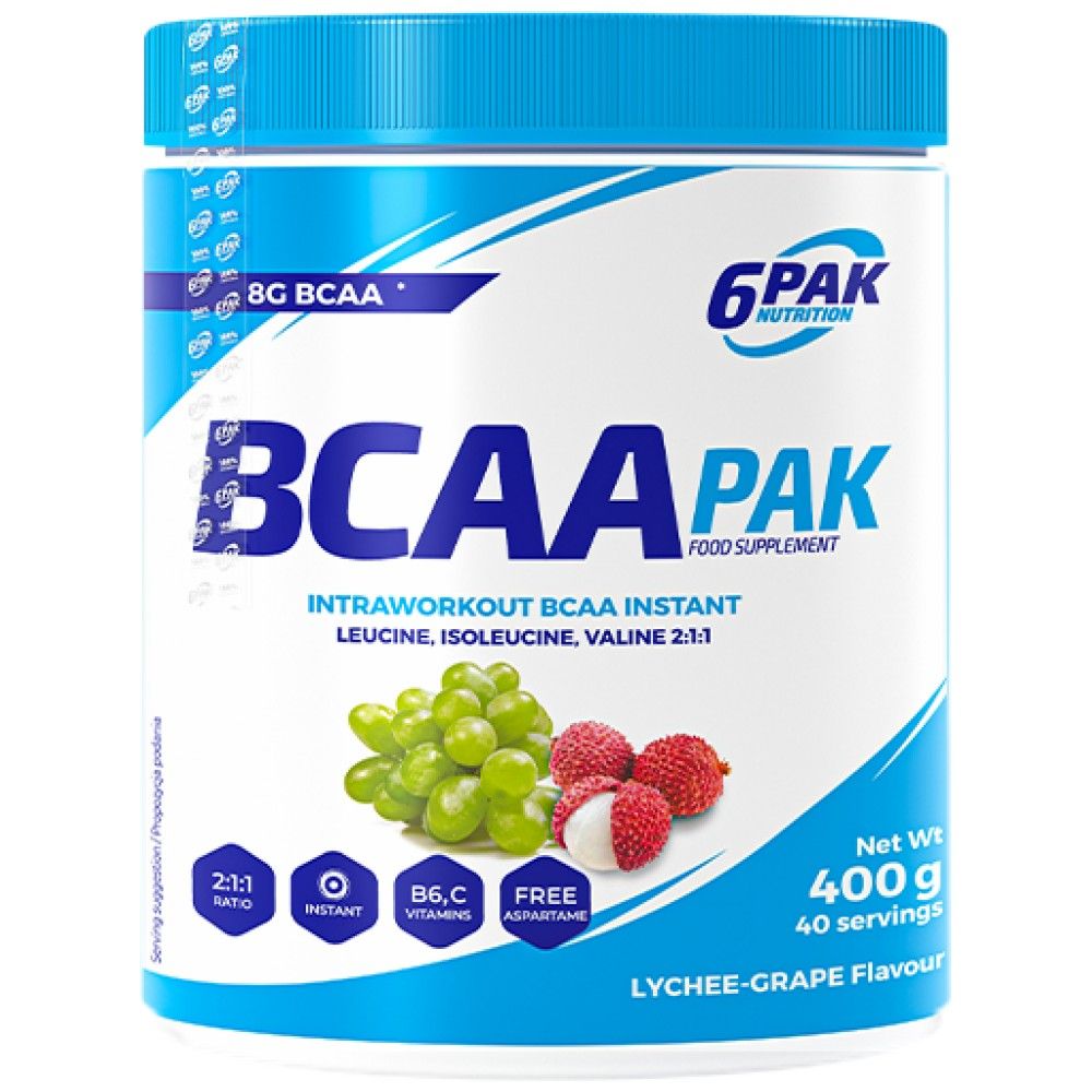BCAA PAK 2: 1: 1 INSTANT - 400 Gramm
