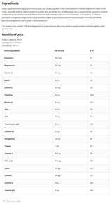 Vit & min Shot | Multivitamin & Mineralformel - 25 x 100 März
