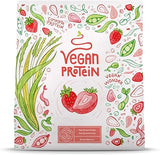 Veganer Proteinpulver Erdbeer - 600 g aus Deutschland - Alpha -Lebensmittel gemacht