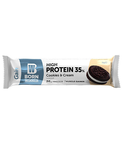 Gewinne 35% hoher Proteinbalken - 75 Gramm