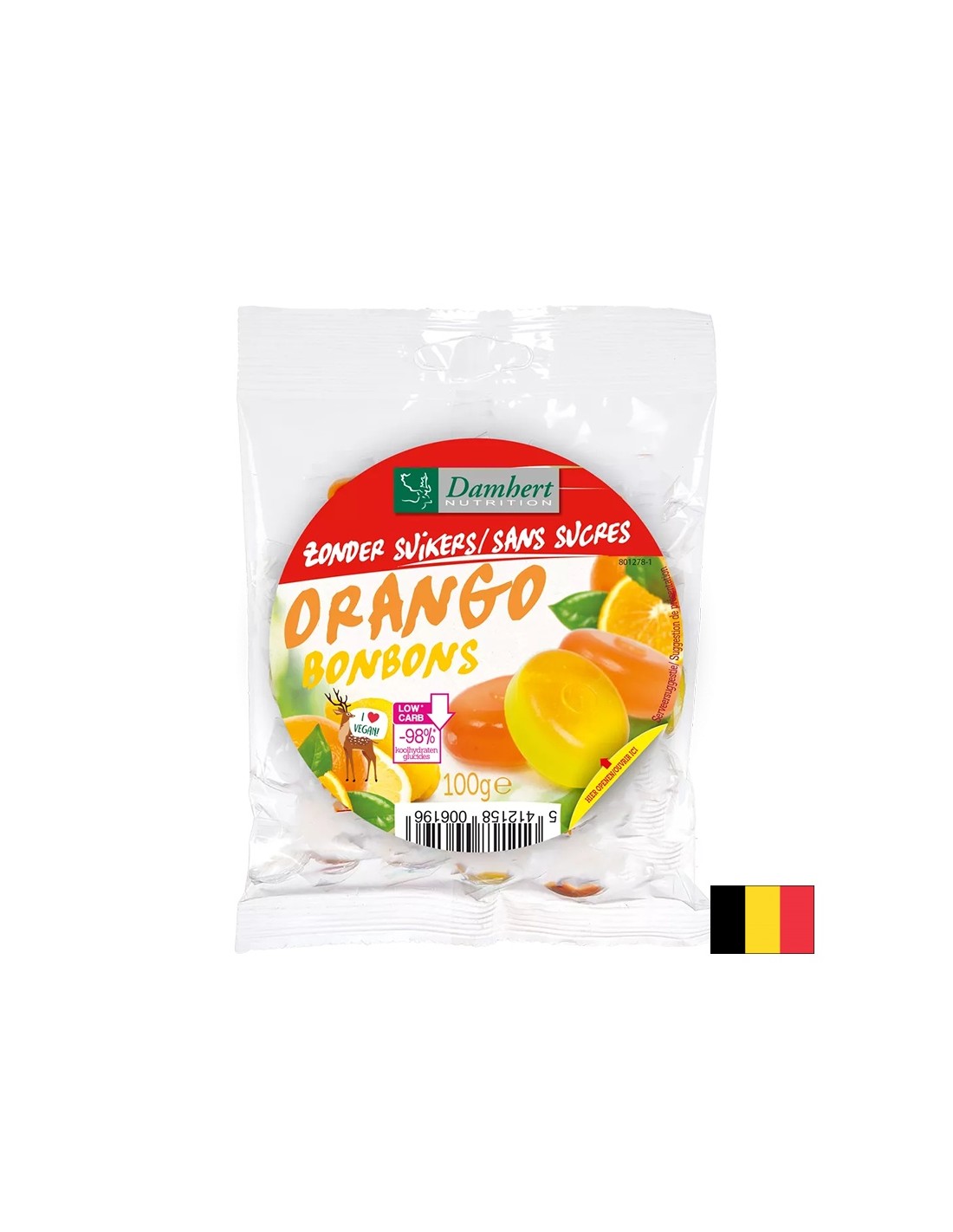 Fruchtlutscher (zuckerfrei), 75 g
