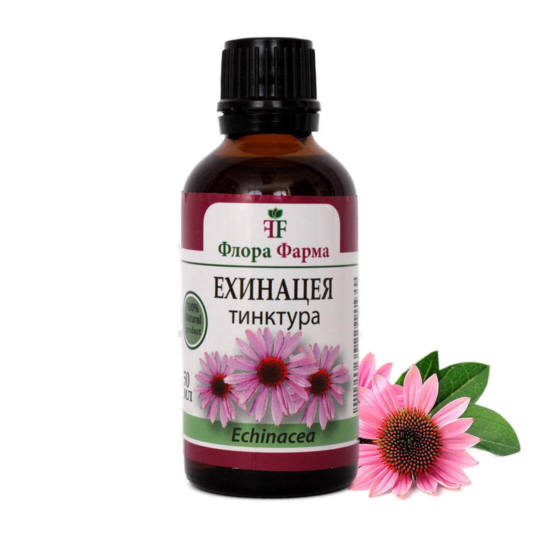Echinacea 750 mg - Tinktur 50 ml FLORA FARMS