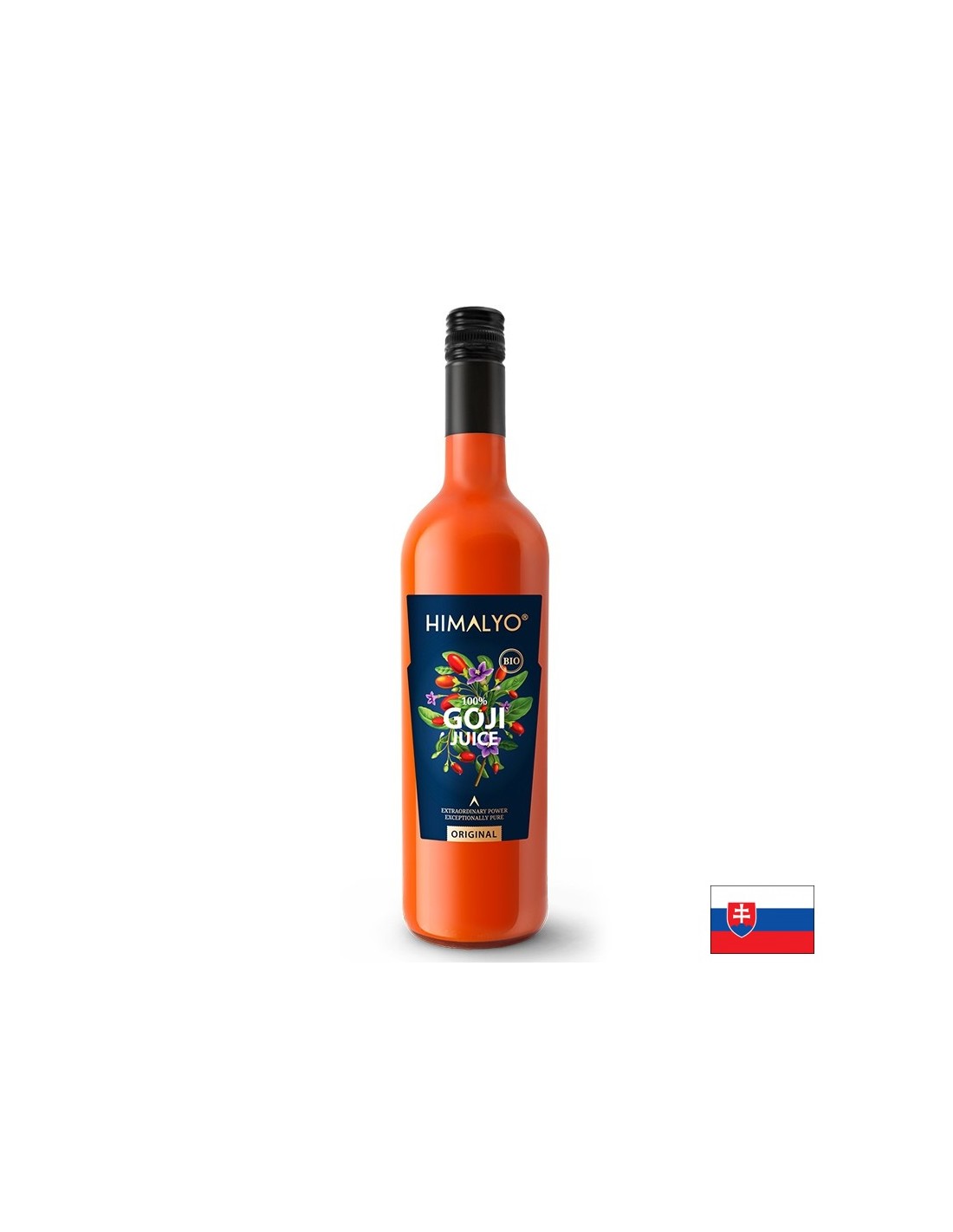 Bio-Goji-Beerensaft – starkes Antioxidans – für gutes Sehvermögen und starke Immunität, 750 ml, 30 Dosen