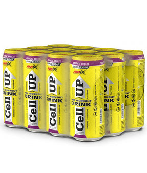 CellUp® Pre-Workout Drink / 12 x 500 ml - Nutra Best Europe