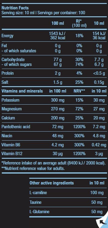 Multi hypotones Getränk 1000 ml.
