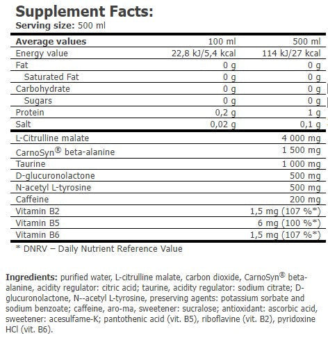 CellUp® Pre-Workout-Getränk / 12 x 500 ml