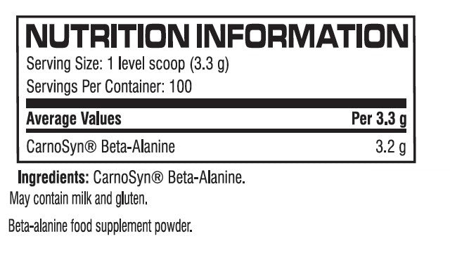 Carnosyn® Beta -Alanin - 0,330 kg