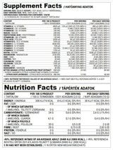 Multi -Pulver | Mit Vitaminen & Mineralien - 300 Gramm