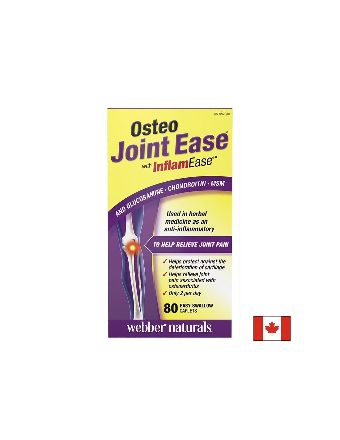 Knochen und Gelenke – Osteogelenk, 80 Kapseln