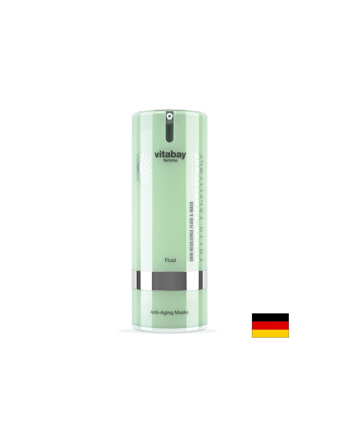 Zweikomponentiges Anti-Aging-Gesichtspflegesystem (Fluid + Maske), 80 ml