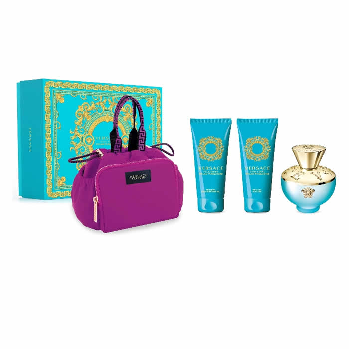 <tc>VERSACE</tc> Dylan Torquoise Eau de Toilette Spray 100 ml Set 4 Stück