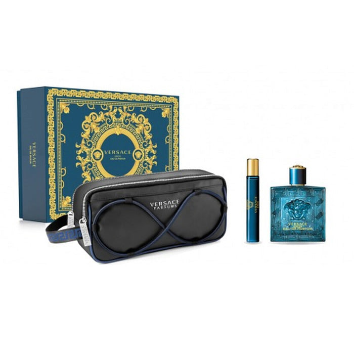 <tc>VERSACE</tc> Eros Pour Homme Eau de Parfüm Spray 100 ml Set 3 Stück