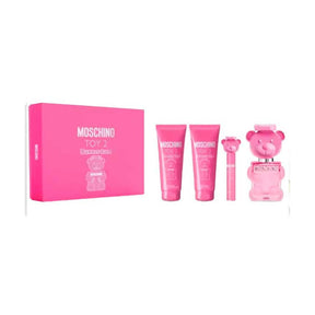 Moschino Toy 2 Bubble Gum Eau De Toilette Spray 100ml Set 4 Pieces - Nutra Best Europe