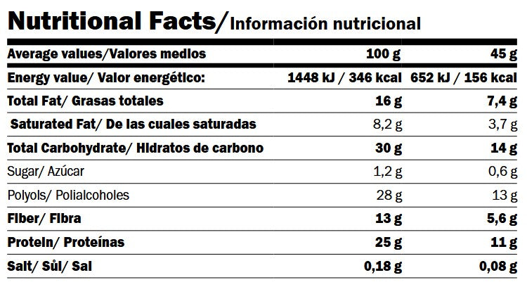 Veganer Proteinriegel / 45 g