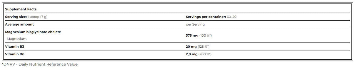 Magnechel / Magnesium -Bisglycinat -Chelat / 20 x 7 g