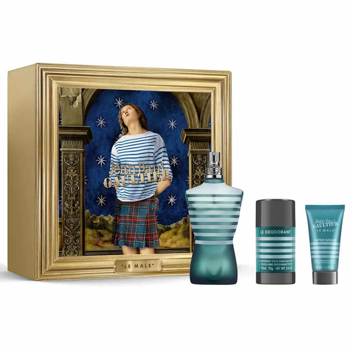 <tc>JEAN PAUL GAULTIER</tc> Le Male Eau de Toilette Spray 125 ml Set 3 Stück