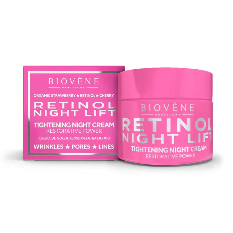 Retinol -Nachtfestigkeitscreme mit Wirkstoffen für die Regeneration 50 ml