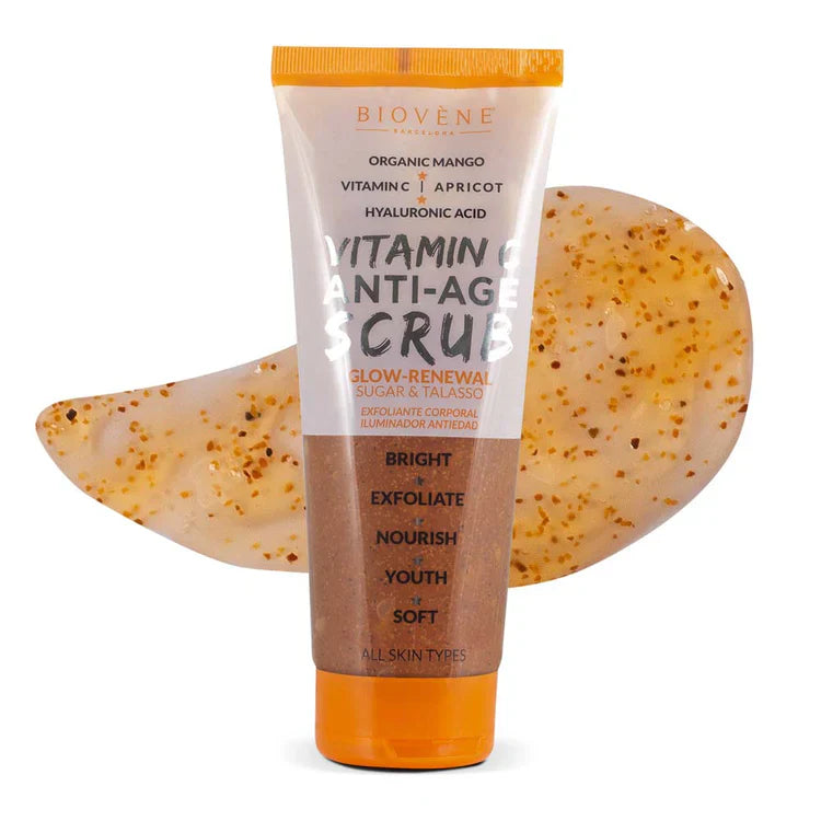 Vitamin C Anti-Aging-Scrub mit Mango für Hauterneuerung 250 ml