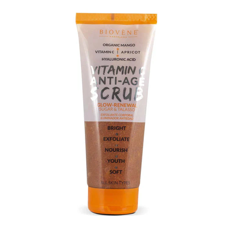 Vitamin C Anti-Aging-Scrub mit Mango für Hauterneuerung 250 ml
