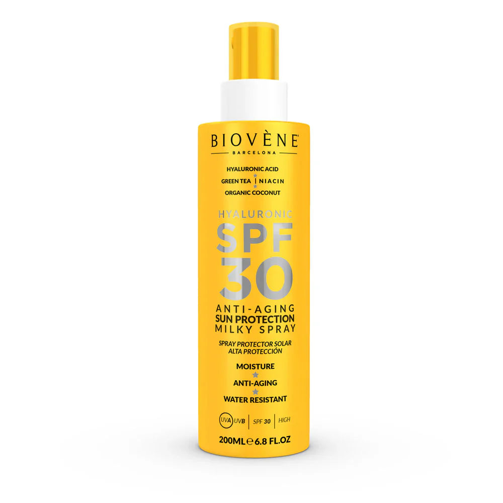 Sonnenschutz für Gesicht und Körper -SPF 30 mit Anti -Aging -Hyaluronsäure - 200 ml