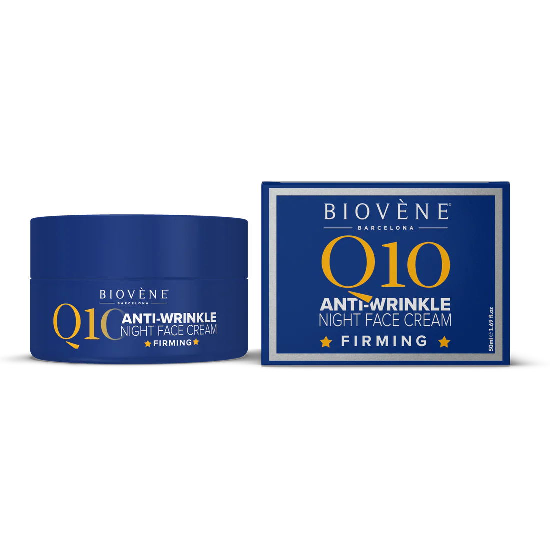 Nachtcreme mit Q10 zur Restaurierung und Glättung - 50 ml
