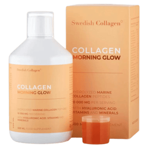 Fish collagen Morning Glow 10000 mg + Retinol 500 ml Swedish Collagen - Nutra Best Europe