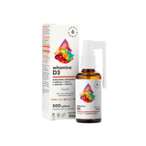 Knochenpflege und starke Immunität - Vitamin D3 für Kinder und Erwachsene, Mundspray, 50 ml <tc>Aura Herbals</tc>