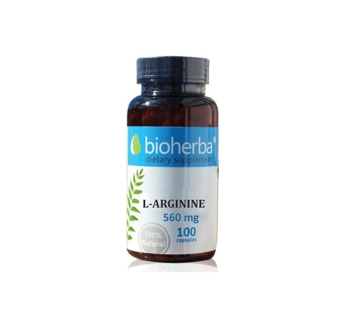 L -Arginin 560 mg - 100 Kapseln