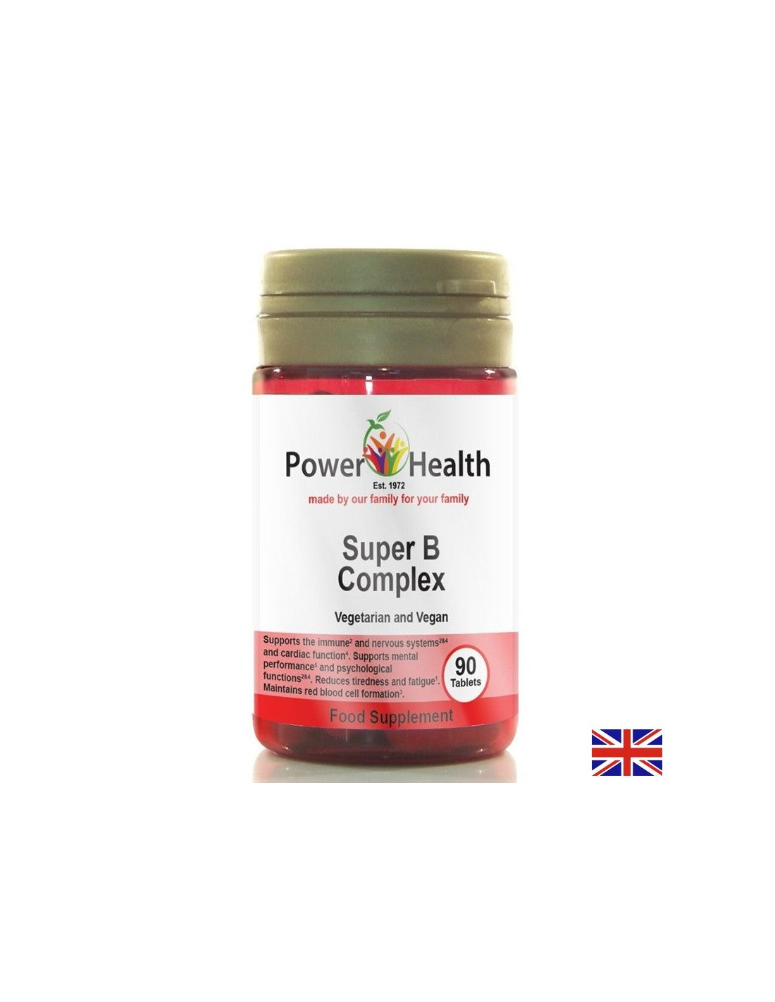 Nervensystem – Vitamin-B-Komplex, 90 Tabletten