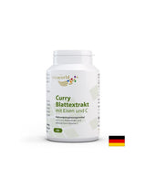 Anämie – Curryblattextrakt mit Eisen und Vitamin C, 90 Kapseln