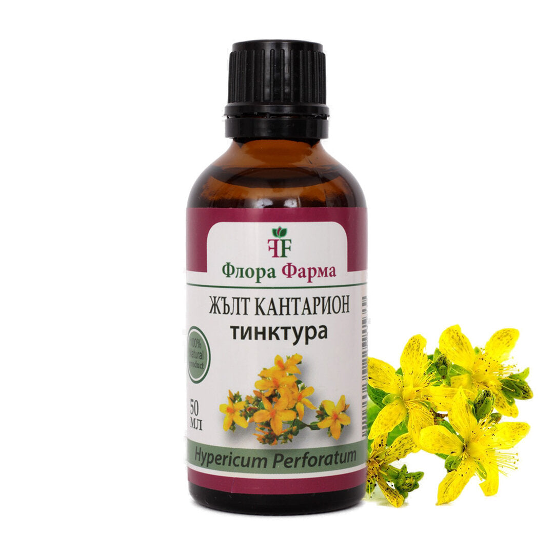 Johanniskraut 900 mg – Tinktur 50 ml FLORA FARMS