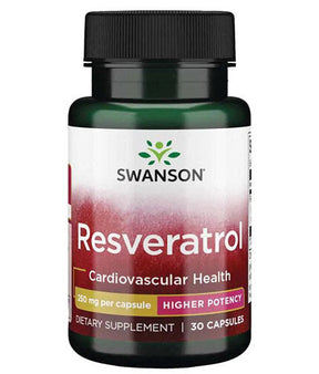Resveratrol - Higher Potency 250 mg / 30 Caps - 0 - Nutra Best Europe