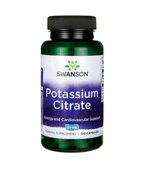 Potassium Citrate 99 mg - 120 capsules - Nutra Best Europe