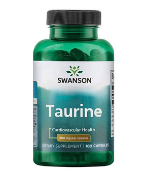Taurine 500 mg - 100 capsules - Nutra Best Europe