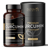 Premium Curcumin 95 % Curcuminoide mit Bioperine® – 120 Kapseln