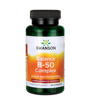 Balance B-50 Complex / 100 Caps. - 0 - Nutra Best Europe