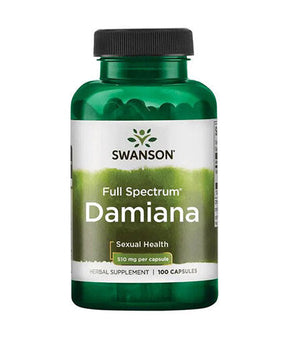 Damiana Leaves 510 mg - 100 capsules - Nutra Best Europe