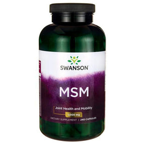 Ultra MSM 1000 mg - 240 capsules - Nutra Best Europe